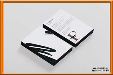 Thiết kế card visit cho ngành công nghiệp thời trang