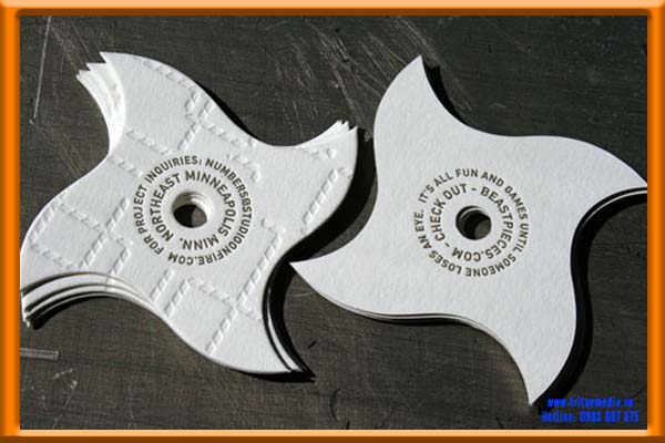 Thiết kế Name card dập nổi, danh thiếp dập nổi, card thúc nổi, business card thúc nổi, card độc đáo, card sáng tạo, mẫu card đẹp