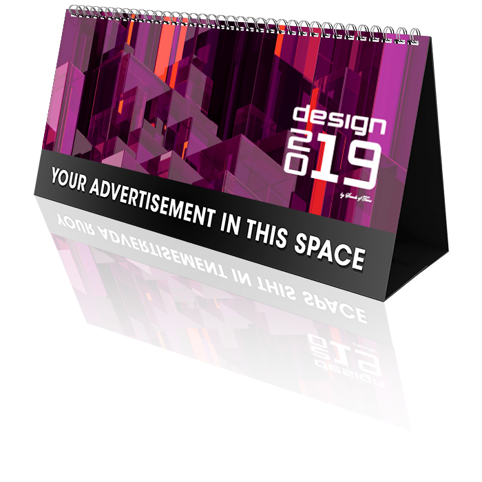 Thiết kế lịch để bàn năm mới