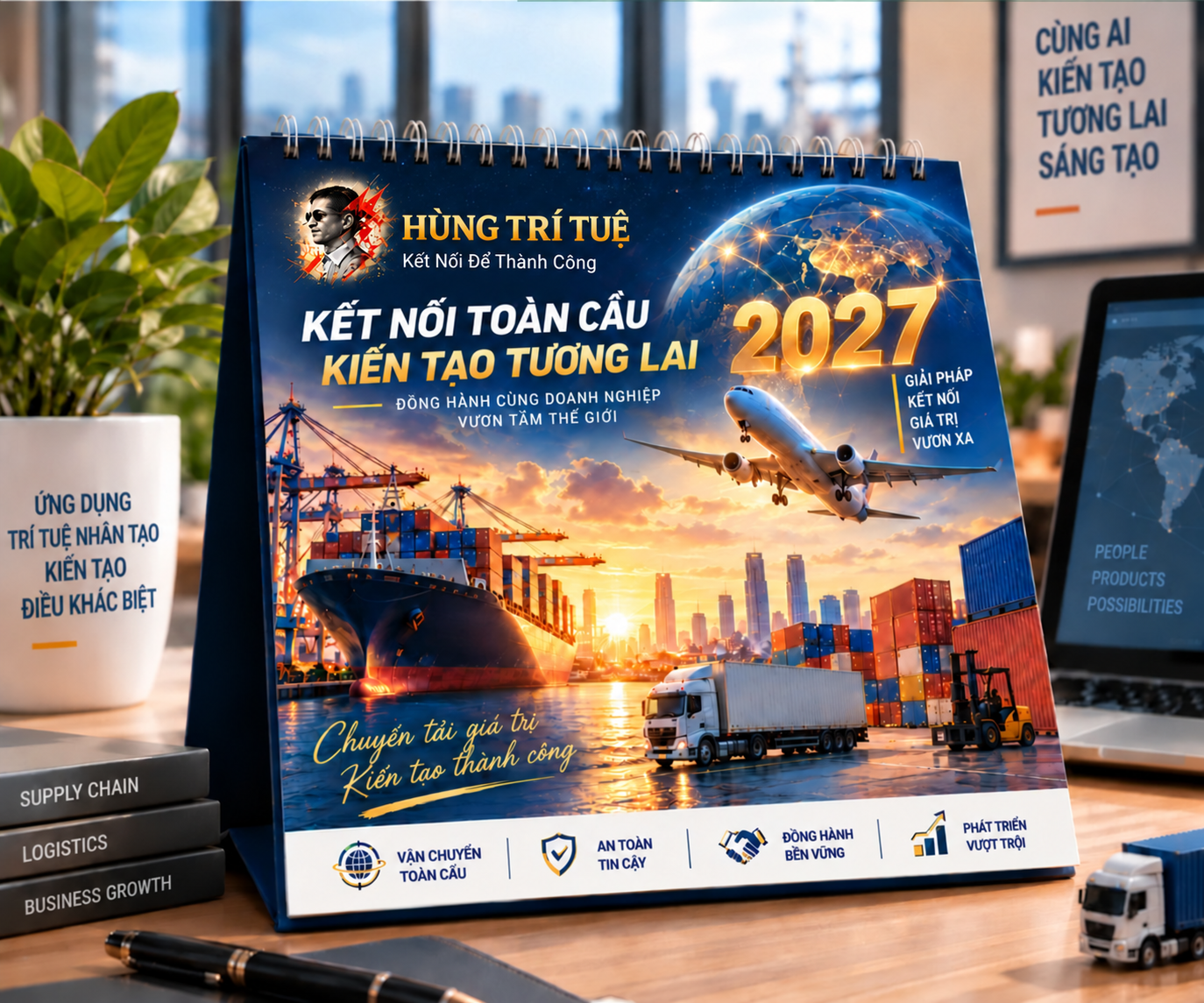 In lịch để bàn theo yêu cầu: Lợi ích và giá trị cho doanh nghiệp